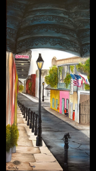 Parasol View, Chartres St New Orleans