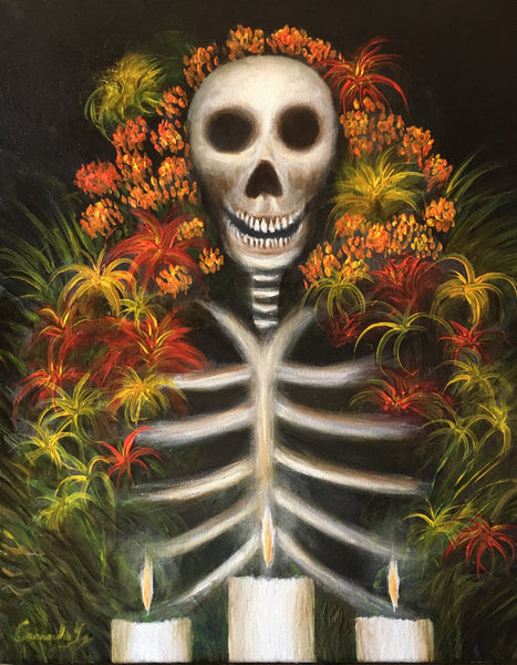 Cempasuchitl Flor De Muerto, Flower of the Dead.
